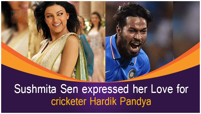 Miss Universe Sushmita Sen falls in love with Hardik Pandya!